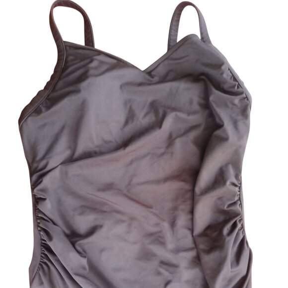 3X CATALINA One Piece Swimsuit In A Dark Rich Chocolate Brown - Picture 1 of 9